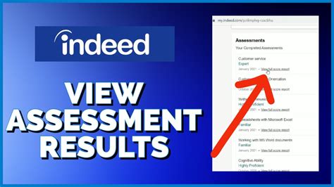 proficient score indeed|view my indeed assessment results.